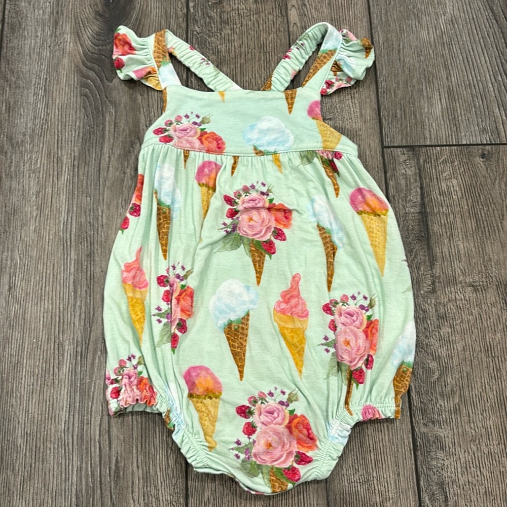 Posh Peanut Bubble Romper 🍦